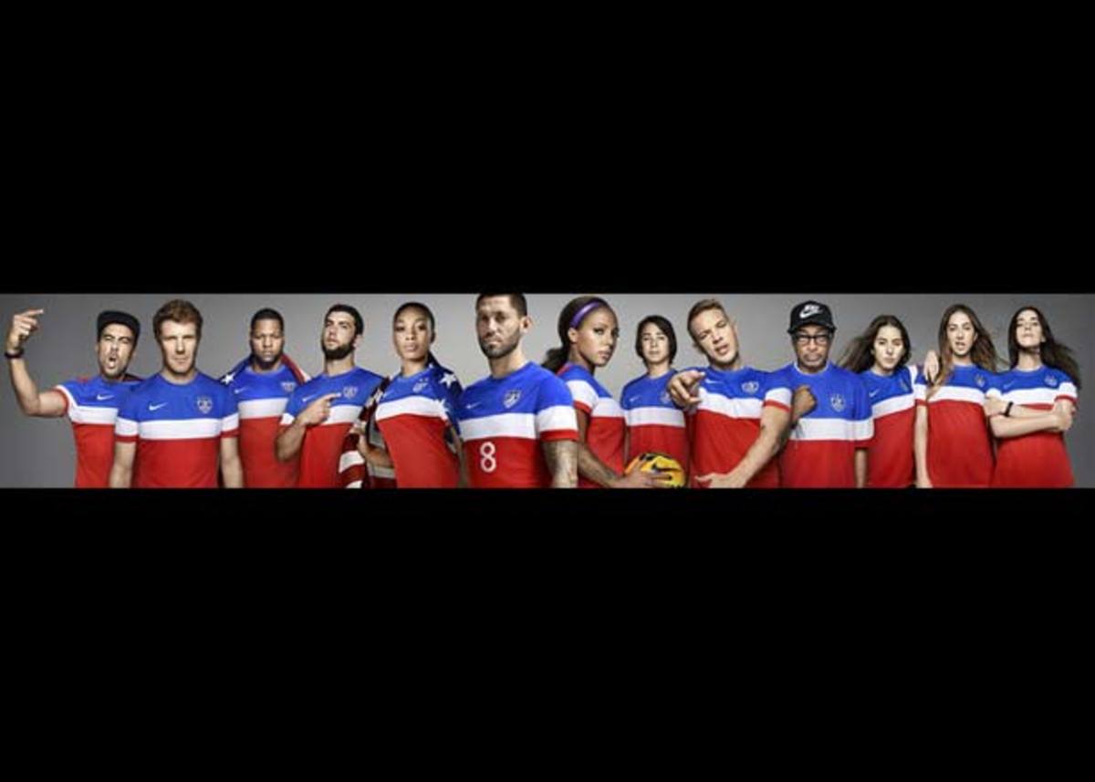 Diplo, Haim, Spike Lee And More Help Team U.S.A. Model 2014 World Cup Uniforms